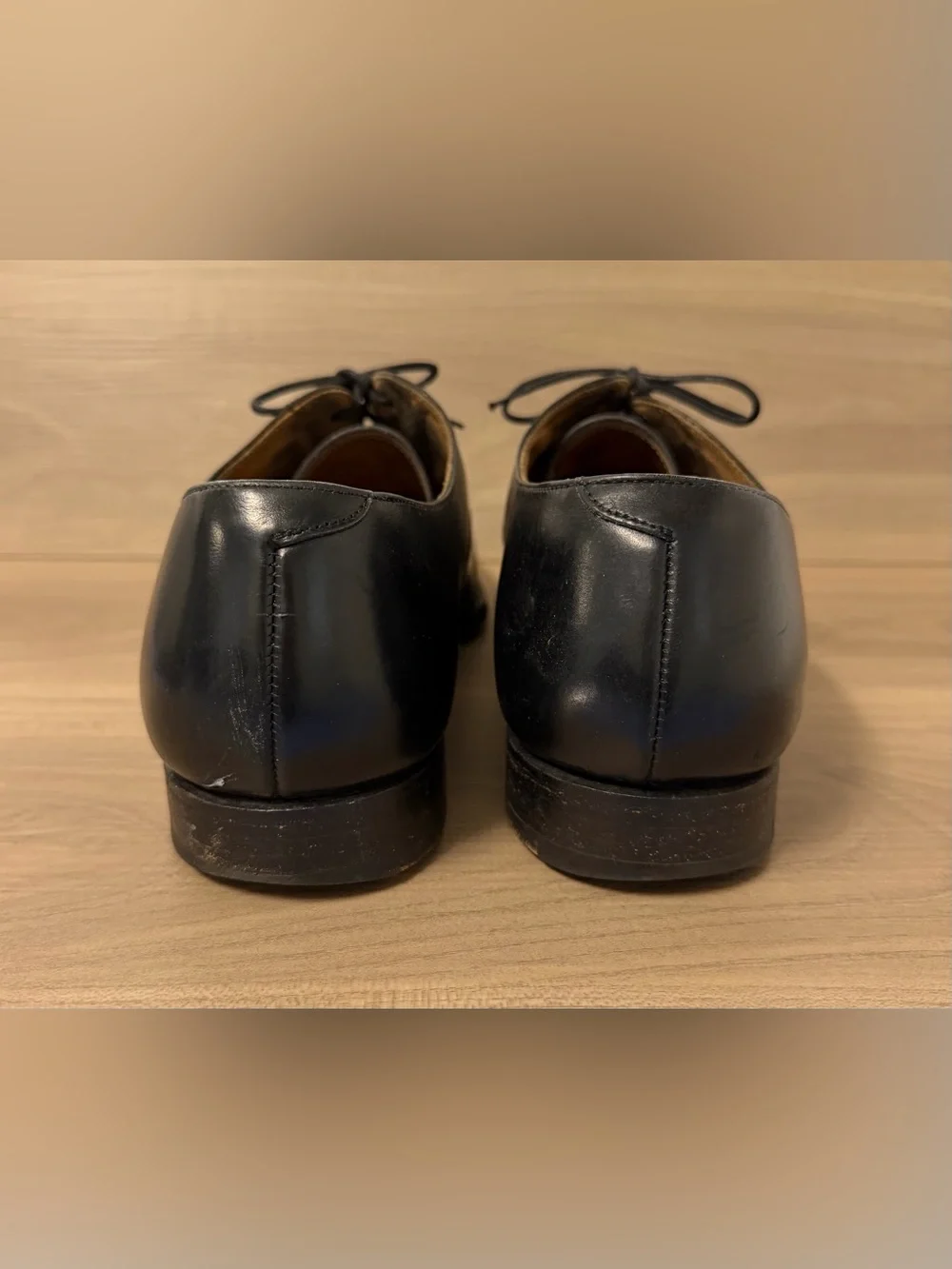 Brooks Brothers PEAL & CO Cap Toe Oxford Dress Shoes Made in England Mens 11.5 B